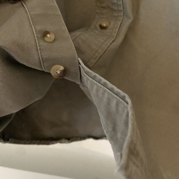 Red Head Camo Green Mens Sz M Button Up Sleeve Padded Shooting Hunting Field - Picture 8 of 13